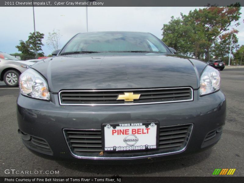 Cyber Gray Metallic / Ebony 2011 Chevrolet Impala LT