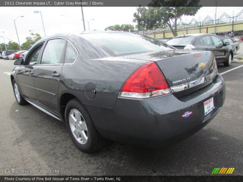 Cyber Gray Metallic / Ebony 2011 Chevrolet Impala LT