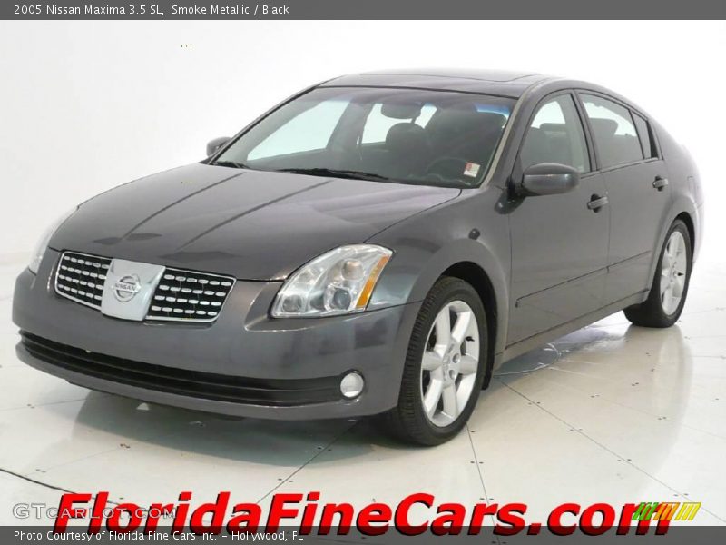 Smoke Metallic / Black 2005 Nissan Maxima 3.5 SL