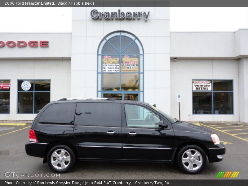 Black / Pebble Beige 2006 Ford Freestar Limited