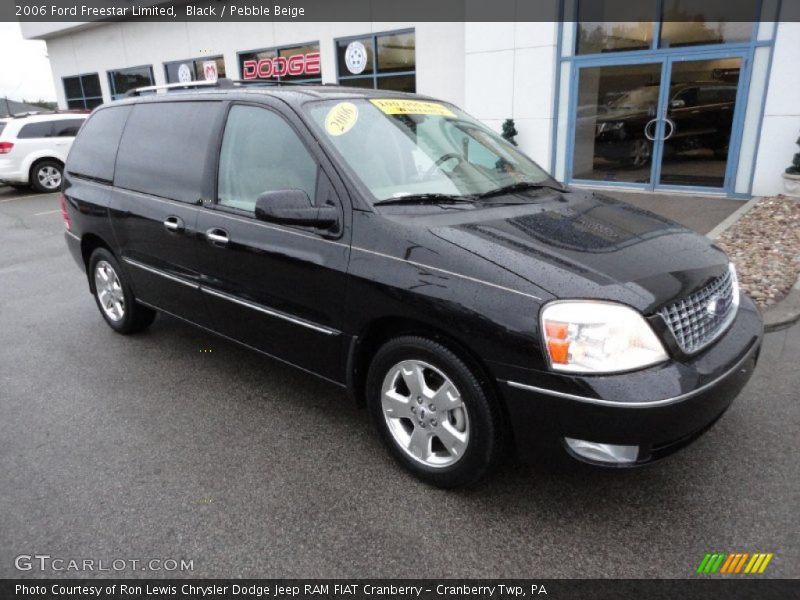 Black / Pebble Beige 2006 Ford Freestar Limited
