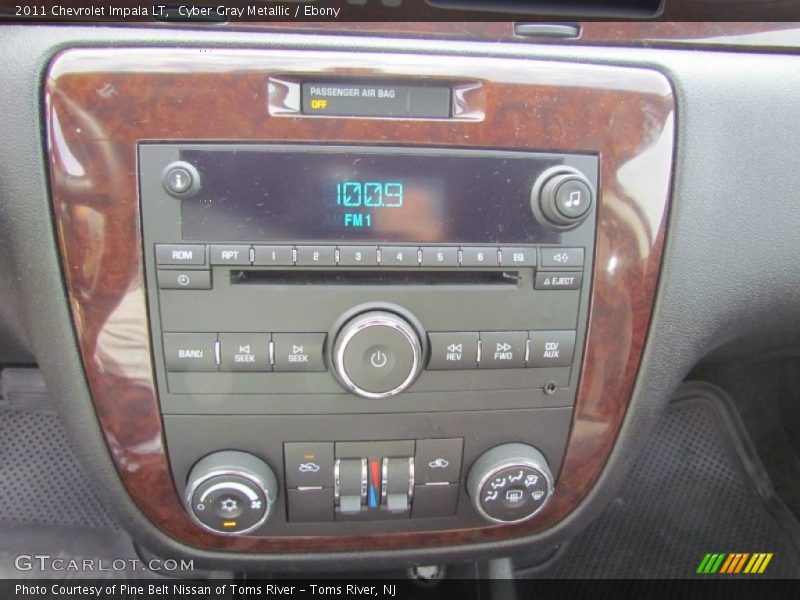 Cyber Gray Metallic / Ebony 2011 Chevrolet Impala LT