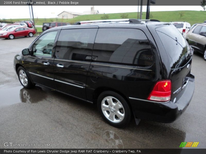 Black / Pebble Beige 2006 Ford Freestar Limited