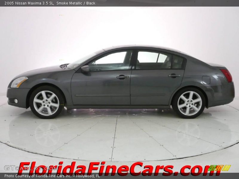 Smoke Metallic / Black 2005 Nissan Maxima 3.5 SL