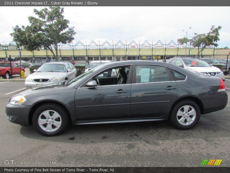 Cyber Gray Metallic / Ebony 2011 Chevrolet Impala LT