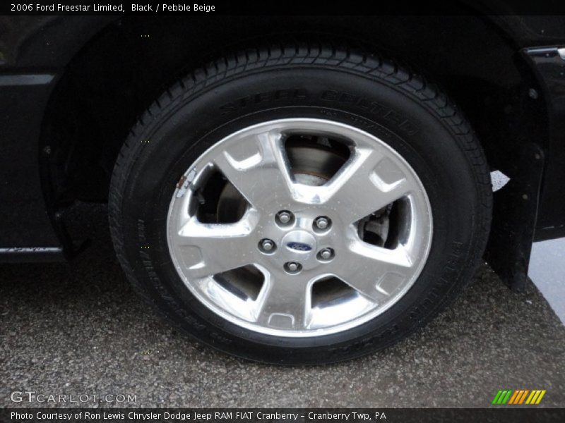 Black / Pebble Beige 2006 Ford Freestar Limited