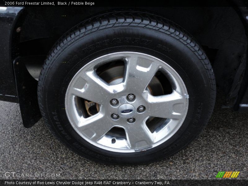 Black / Pebble Beige 2006 Ford Freestar Limited