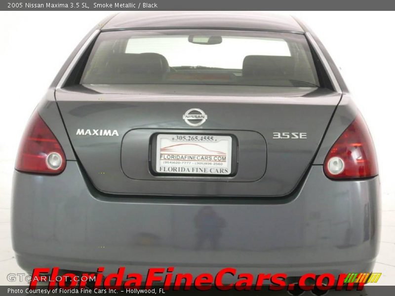 Smoke Metallic / Black 2005 Nissan Maxima 3.5 SL