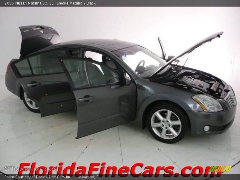 Smoke Metallic / Black 2005 Nissan Maxima 3.5 SL