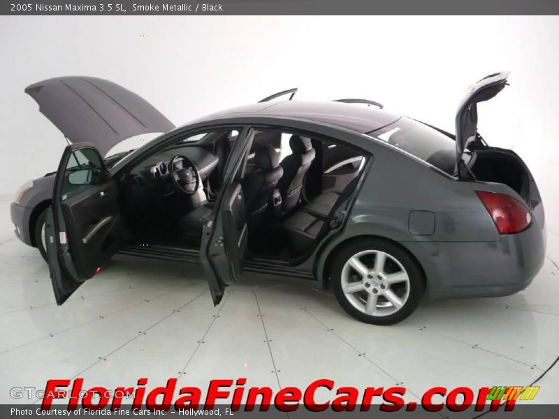 Smoke Metallic / Black 2005 Nissan Maxima 3.5 SL
