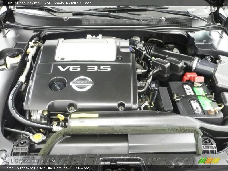 Smoke Metallic / Black 2005 Nissan Maxima 3.5 SL
