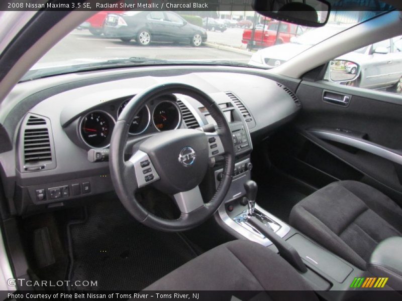 Radiant Silver Metallic / Charcoal Black 2008 Nissan Maxima 3.5 SE