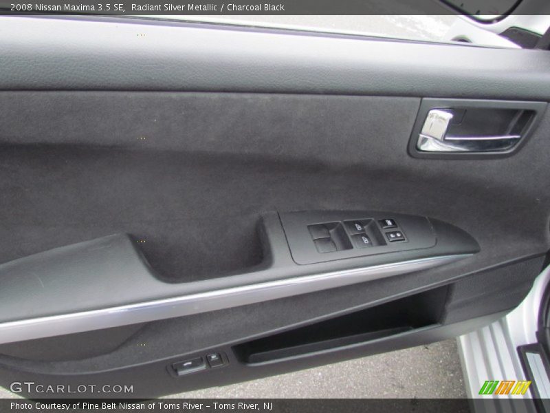 Radiant Silver Metallic / Charcoal Black 2008 Nissan Maxima 3.5 SE