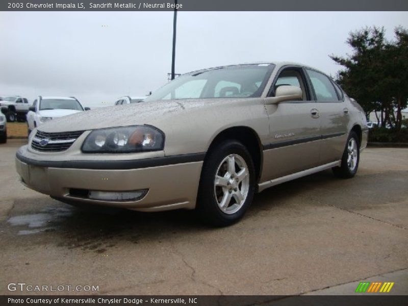Sandrift Metallic / Neutral Beige 2003 Chevrolet Impala LS