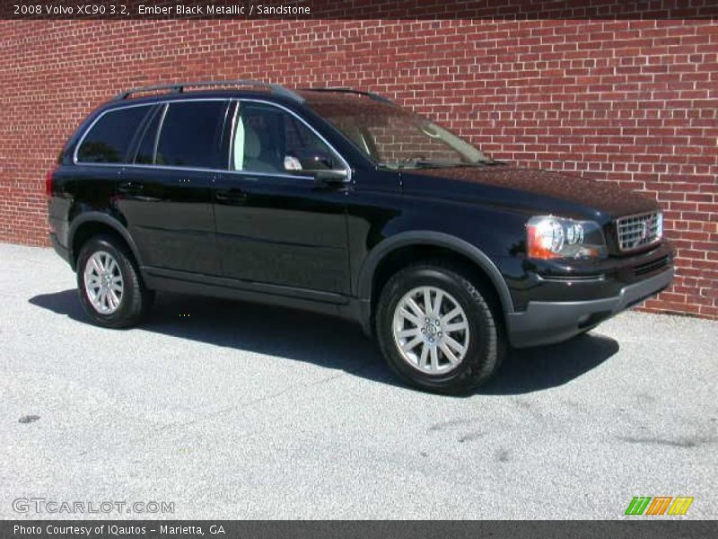 Ember Black Metallic / Sandstone 2008 Volvo XC90 3.2