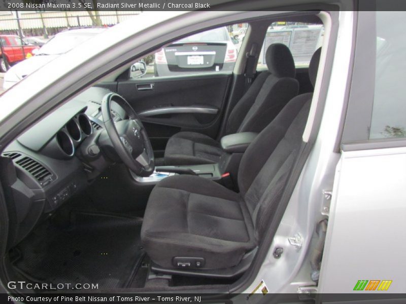 Radiant Silver Metallic / Charcoal Black 2008 Nissan Maxima 3.5 SE