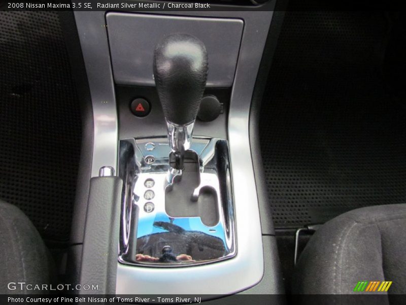 Radiant Silver Metallic / Charcoal Black 2008 Nissan Maxima 3.5 SE