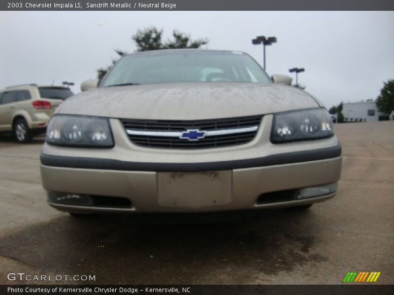 Sandrift Metallic / Neutral Beige 2003 Chevrolet Impala LS