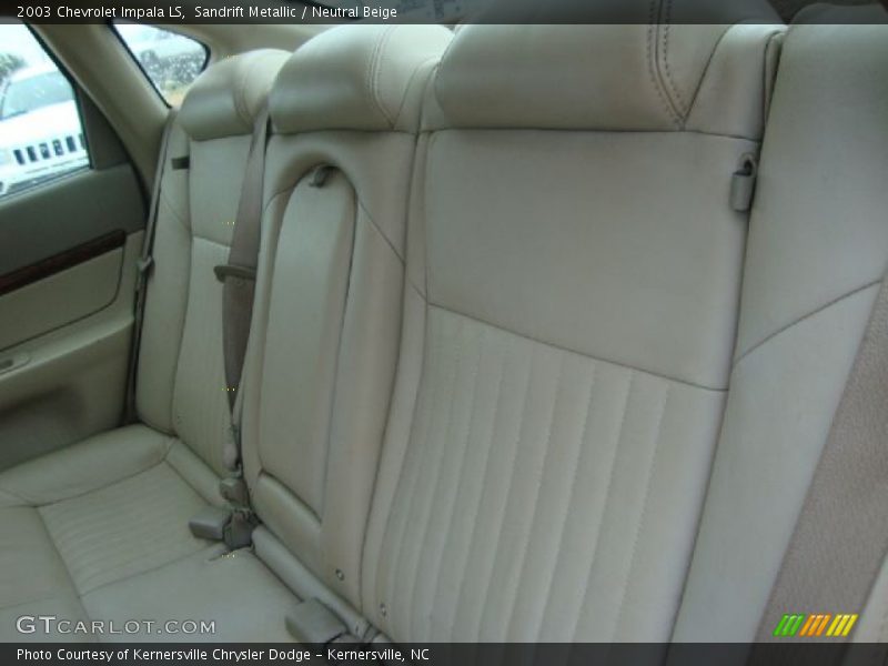 Sandrift Metallic / Neutral Beige 2003 Chevrolet Impala LS