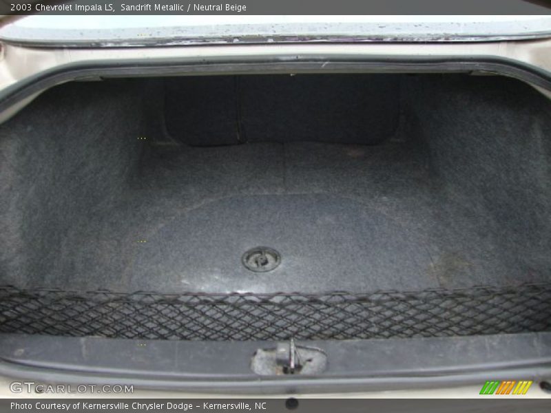 Sandrift Metallic / Neutral Beige 2003 Chevrolet Impala LS