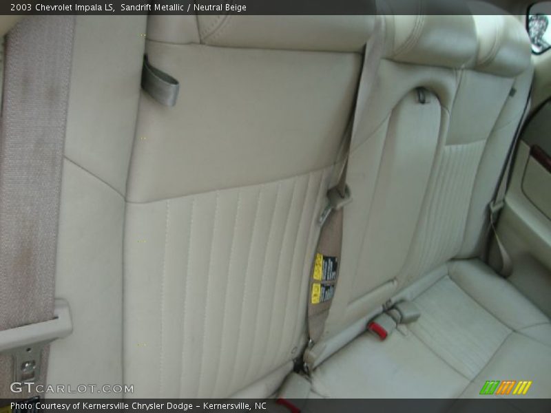 Sandrift Metallic / Neutral Beige 2003 Chevrolet Impala LS