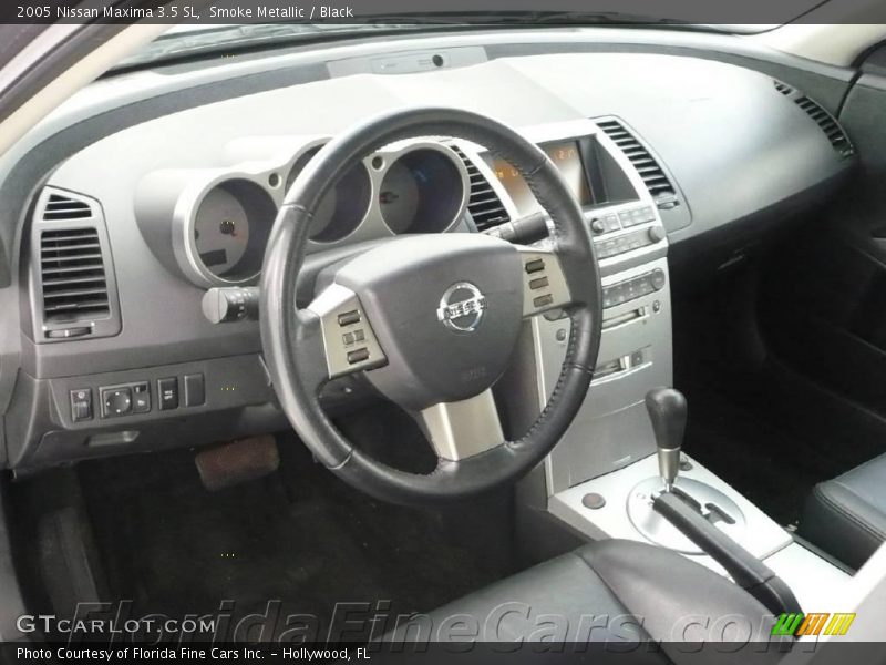 Smoke Metallic / Black 2005 Nissan Maxima 3.5 SL