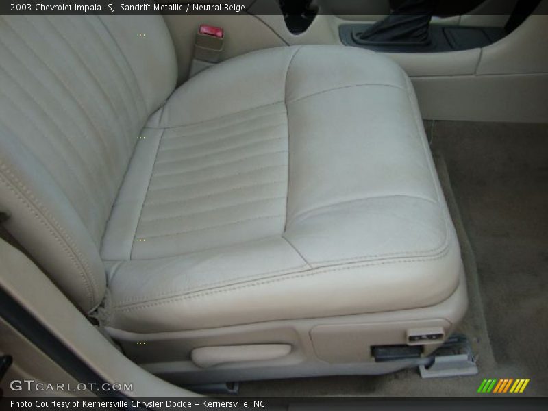 Sandrift Metallic / Neutral Beige 2003 Chevrolet Impala LS