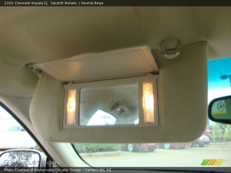 Sandrift Metallic / Neutral Beige 2003 Chevrolet Impala LS