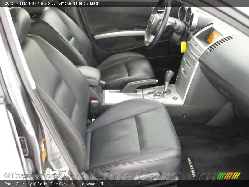 Smoke Metallic / Black 2005 Nissan Maxima 3.5 SL