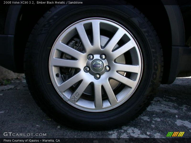 Ember Black Metallic / Sandstone 2008 Volvo XC90 3.2