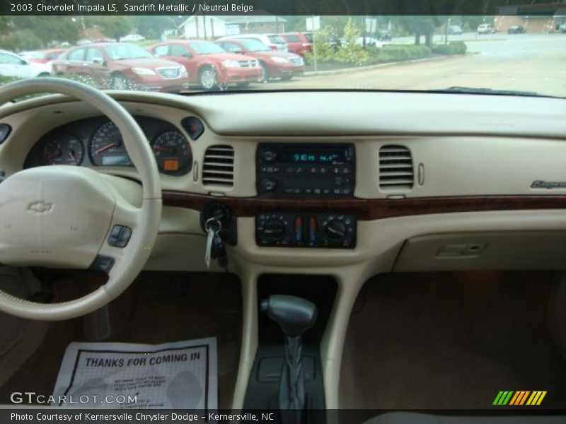 Sandrift Metallic / Neutral Beige 2003 Chevrolet Impala LS