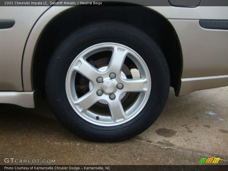 Sandrift Metallic / Neutral Beige 2003 Chevrolet Impala LS