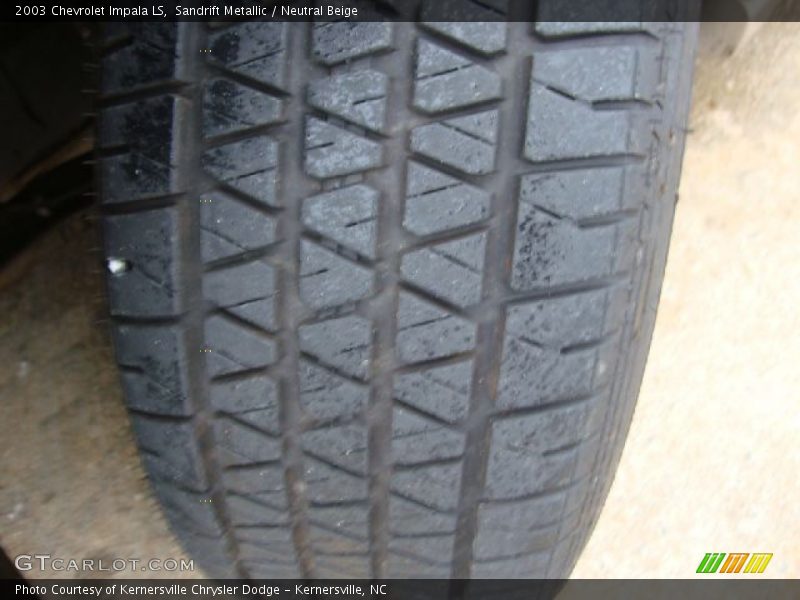 Sandrift Metallic / Neutral Beige 2003 Chevrolet Impala LS