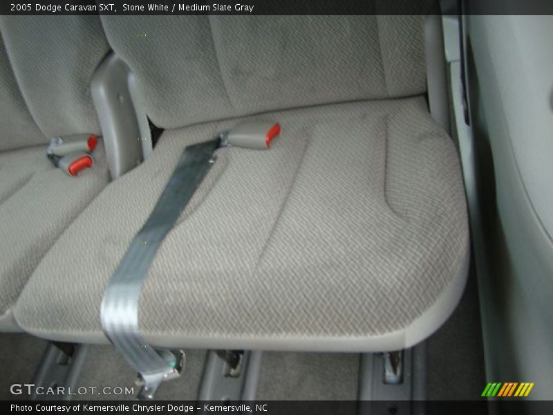 Stone White / Medium Slate Gray 2005 Dodge Caravan SXT