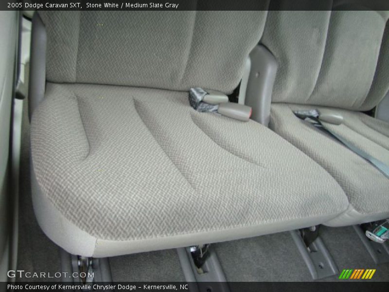 Stone White / Medium Slate Gray 2005 Dodge Caravan SXT