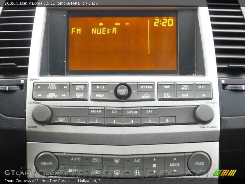 Smoke Metallic / Black 2005 Nissan Maxima 3.5 SL