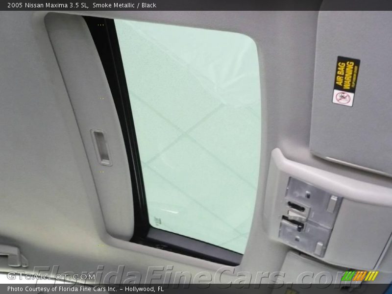 Smoke Metallic / Black 2005 Nissan Maxima 3.5 SL