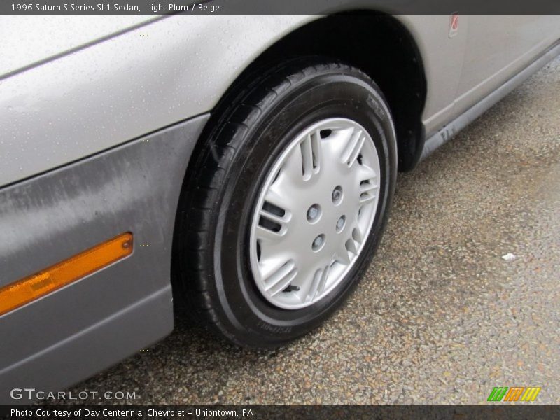 Light Plum / Beige 1996 Saturn S Series SL1 Sedan