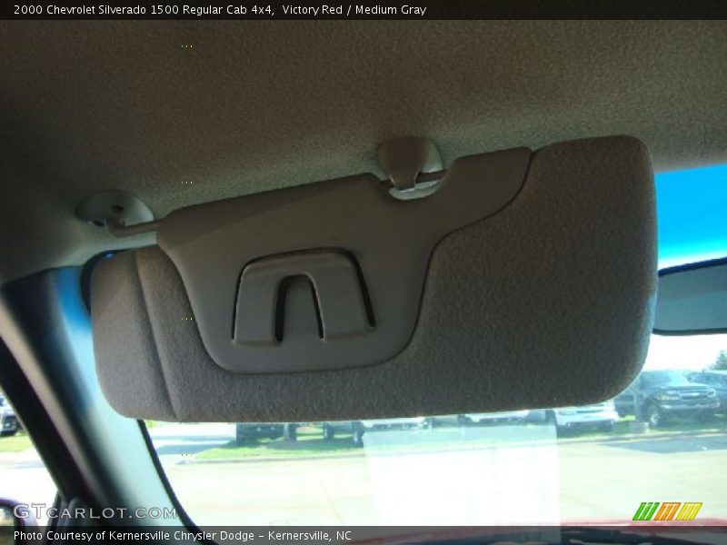 Victory Red / Medium Gray 2000 Chevrolet Silverado 1500 Regular Cab 4x4