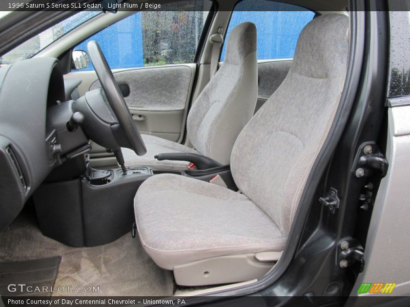 Light Plum / Beige 1996 Saturn S Series SL1 Sedan