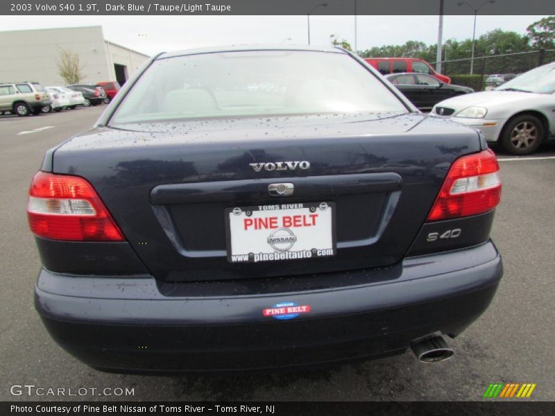 Dark Blue / Taupe/Light Taupe 2003 Volvo S40 1.9T
