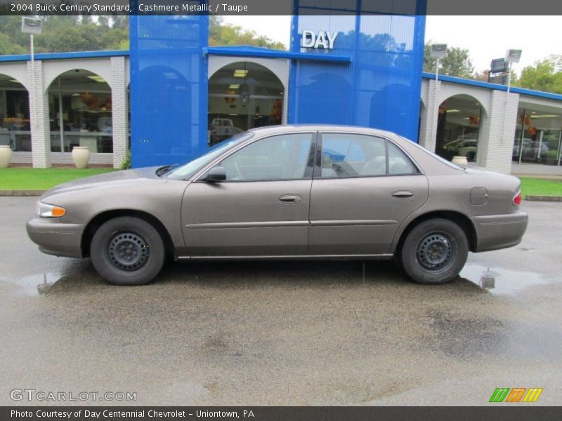 Cashmere Metallic / Taupe 2004 Buick Century Standard