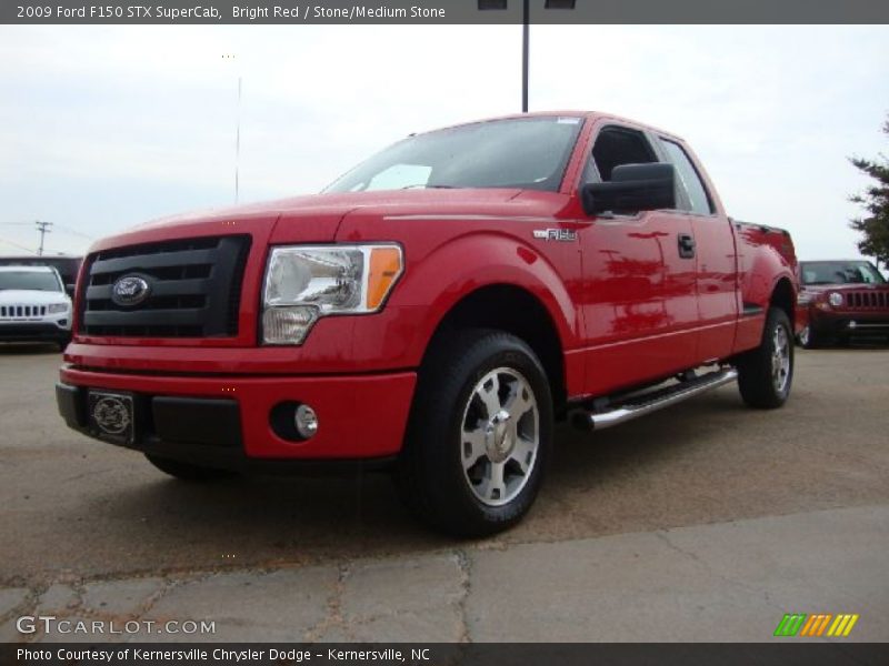 Front 3/4 View of 2009 F150 STX SuperCab