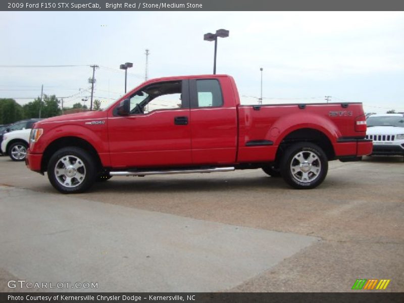  2009 F150 STX SuperCab Bright Red