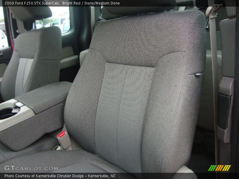  2009 F150 STX SuperCab Stone/Medium Stone Interior