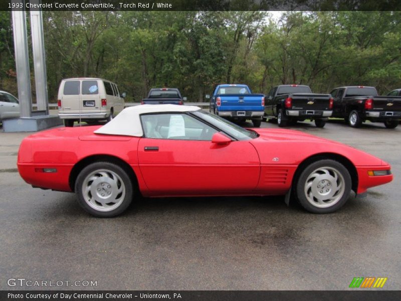  1993 Corvette Convertible Torch Red