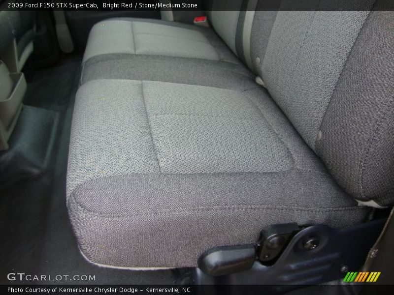  2009 F150 STX SuperCab Stone/Medium Stone Interior