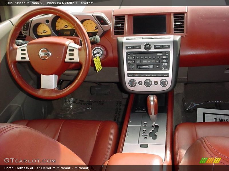 Platinum Metallic / Cabernet 2005 Nissan Murano SL