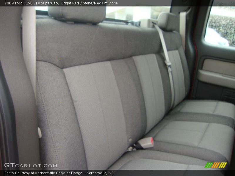  2009 F150 STX SuperCab Stone/Medium Stone Interior