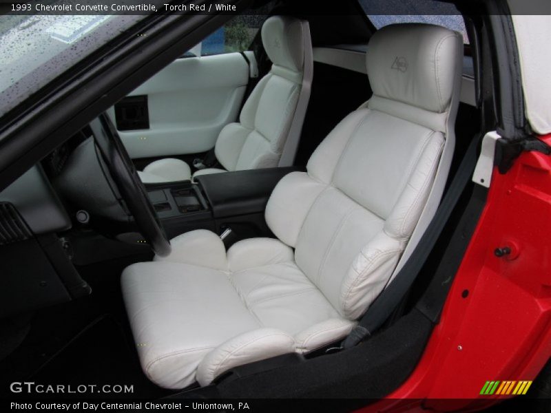 1993 Corvette Convertible White Interior
